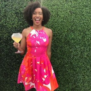 Vince Camuto Floral Dress